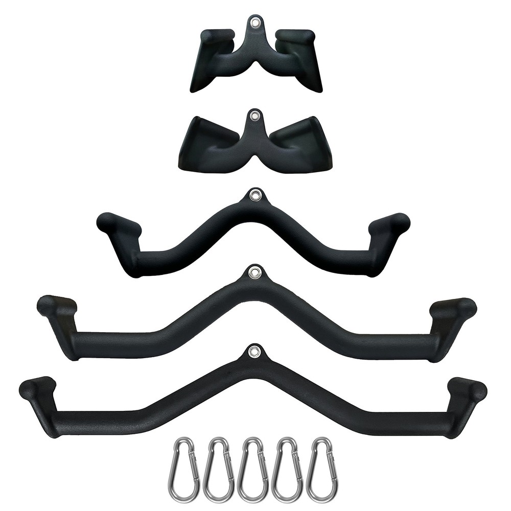 Lat Pull Down Bar T bar Row Attachment V Bar Tricep Lat Pulldown Attachments Gym