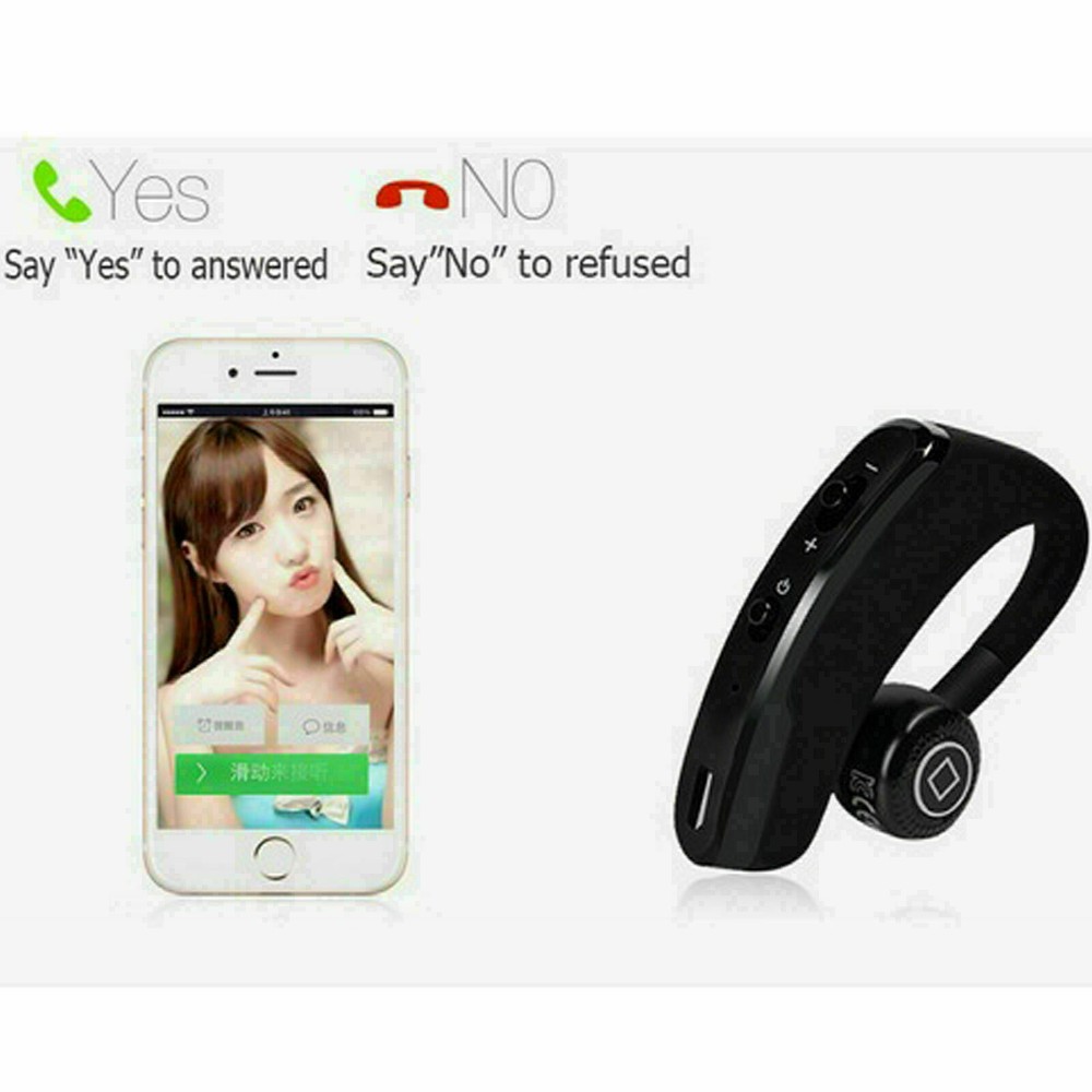 Bluetooth Stereo Earphones Hands-free Wireless Headset For Android iOS