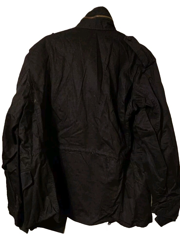 Black Field Jacket Size Large Regular