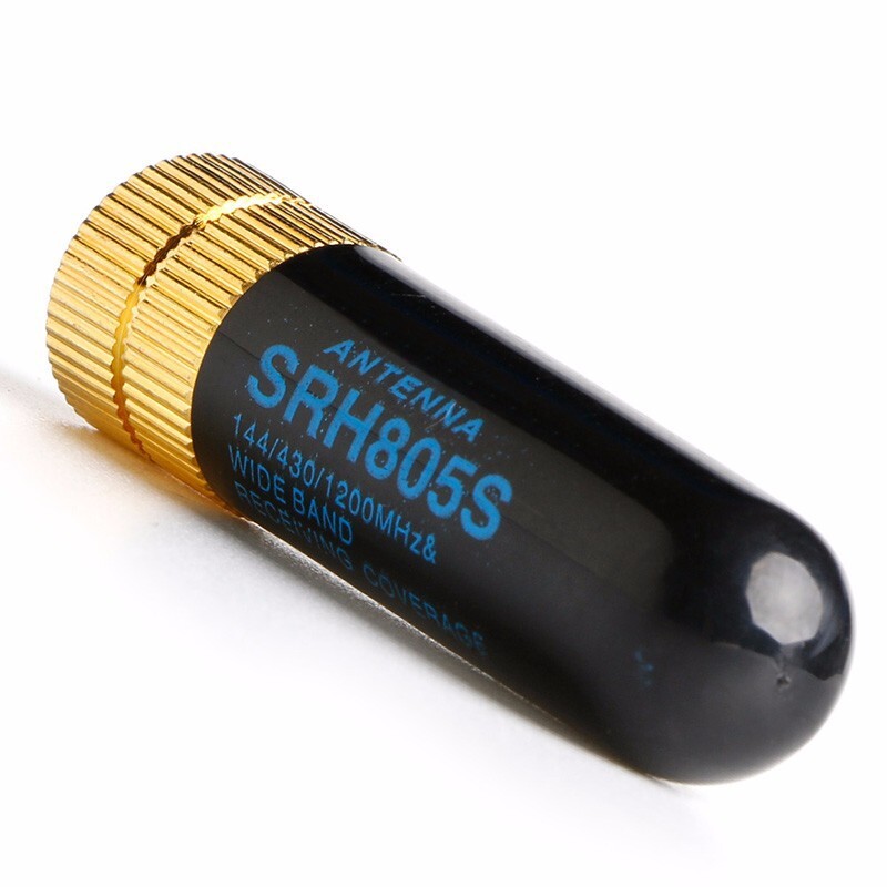 2PCS SRH805S SMA-F Dual Band Antenna For Baofeng GT-3 UV-5R BF-888s Ham Radios