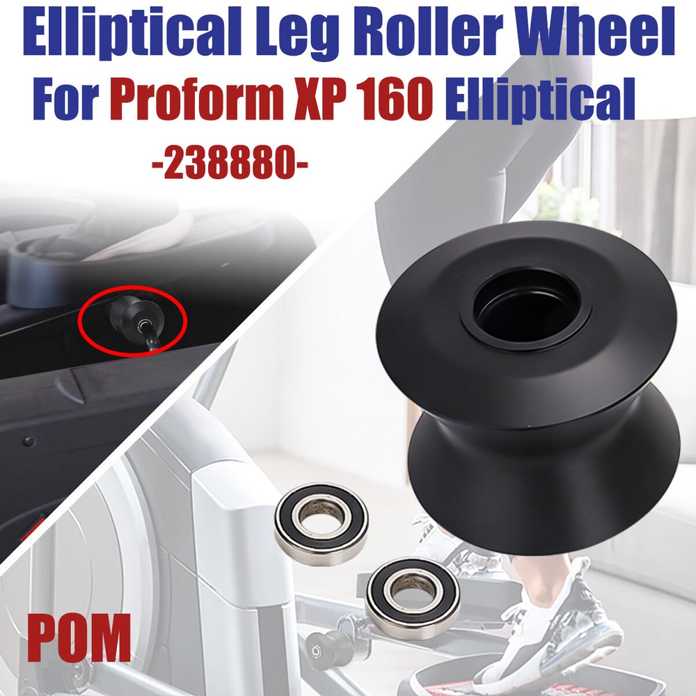 Elliptical Leg Replacement Roller Wheel For Proform XP 160 Elliptical #238880