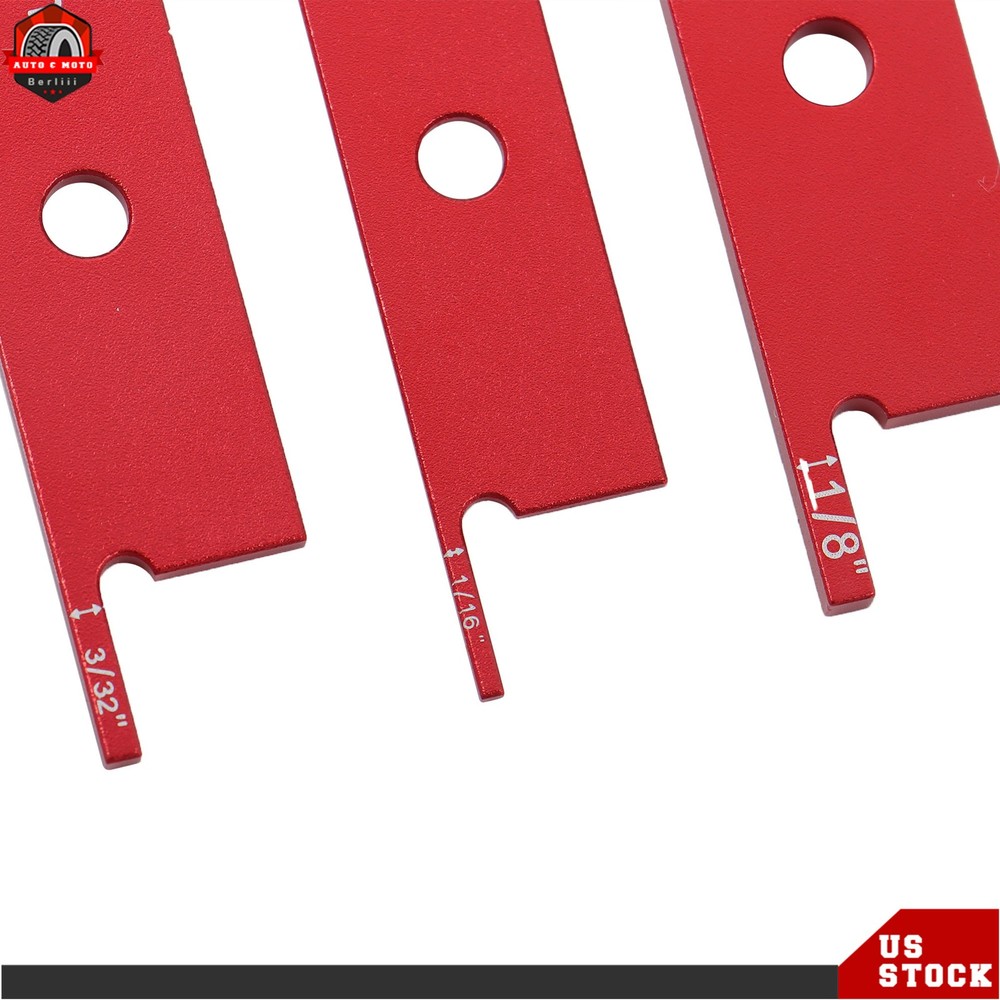 Height Gauge Router Table Setup Bars 14PCS Precision Aluminum Setup Blocks