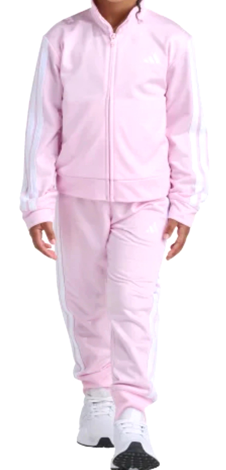 adidas Kids Jacket and Pants 2-piece set Pink Size 7