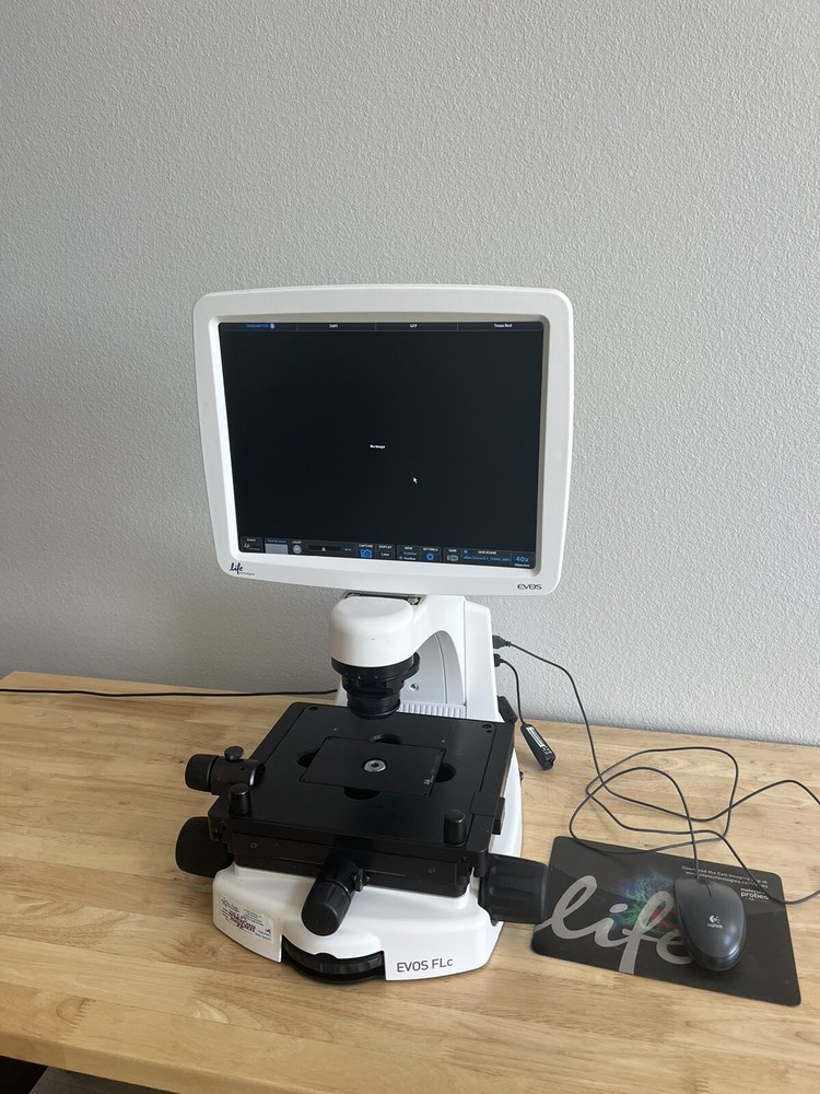 Invitrogen Life Technologies EVOS FLc Digital Inverted Fluorescence Microscope