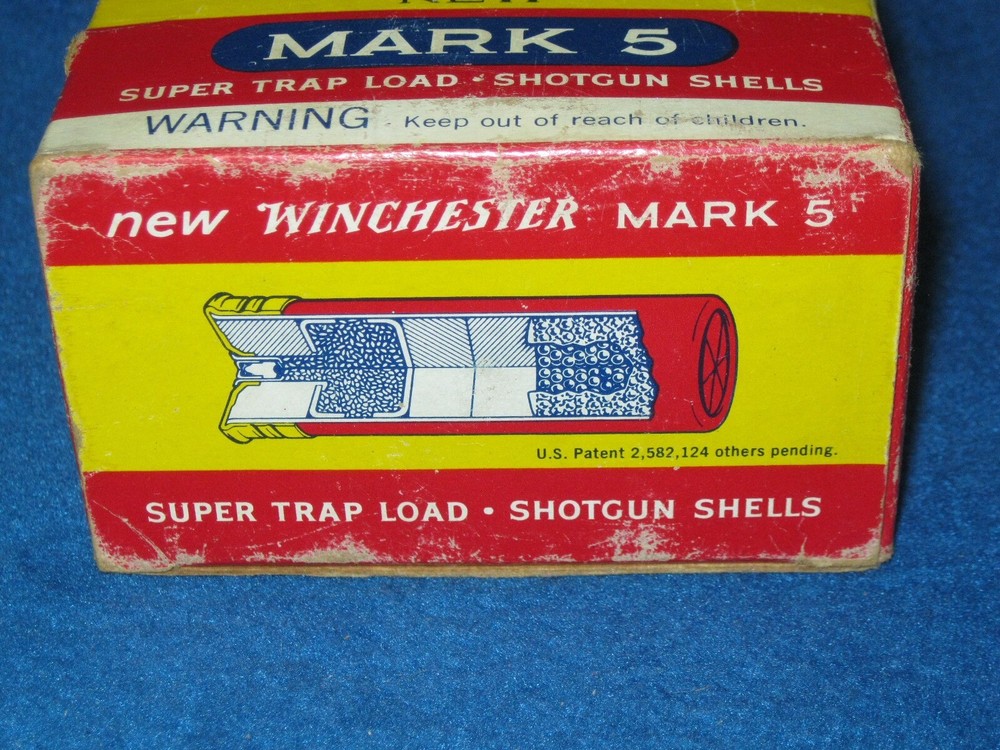Winchester Ranger Mark 5 12 gauge trap load #8 empty box