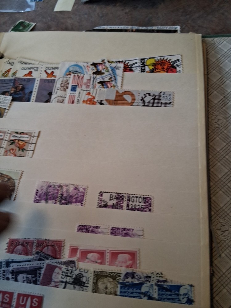 5000 + Stamps Post Marked 1 To 13 Cent