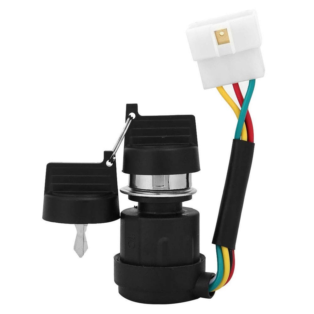 Ignition Key Switch 5 Wire with 2 Keys for 178F 186F Air Cooled Engine Replac...