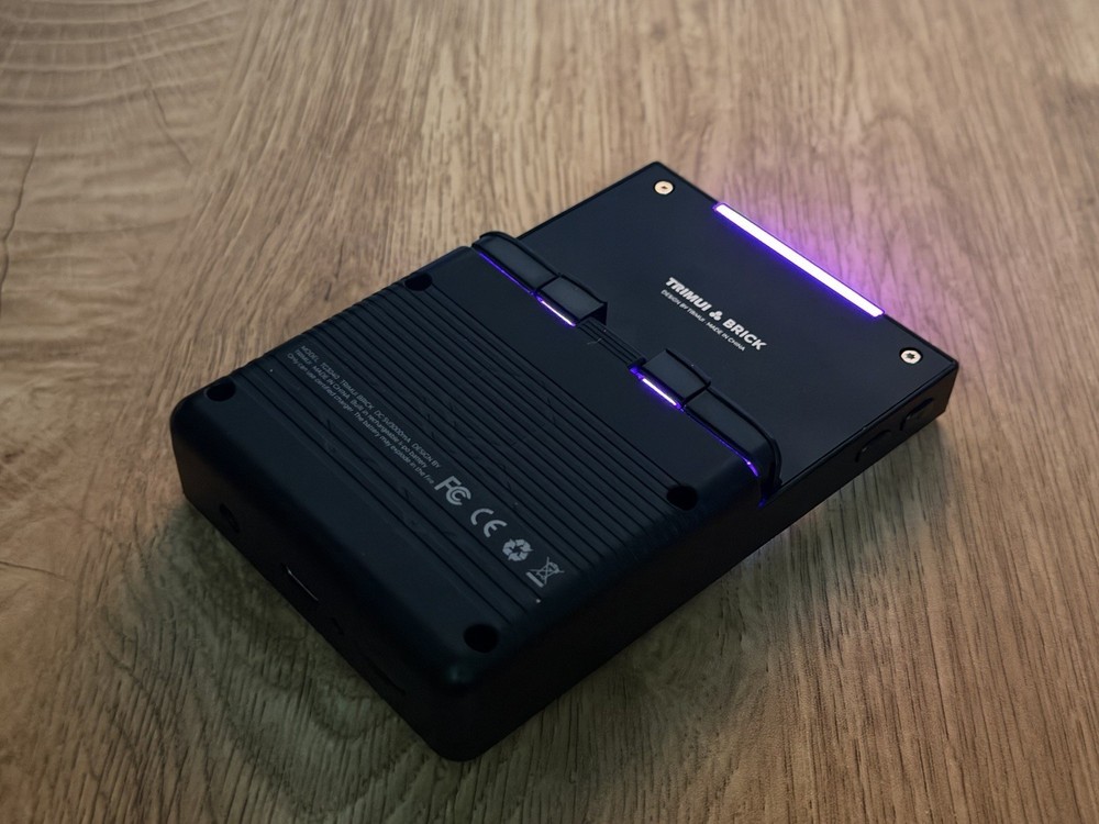 TrimUI Brick Black Open Source Handheld Game Console with 64GB
