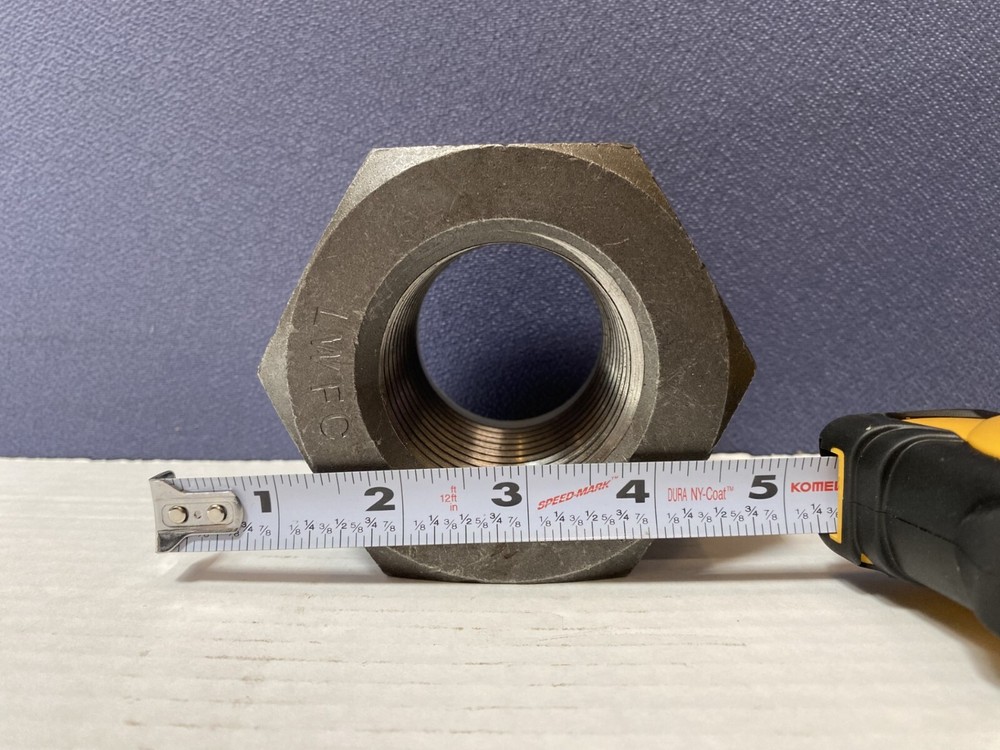 Bribes 897409 GRC Nylon Insert Locknut Plain 2 1/4-4 1/2 NU Heavy