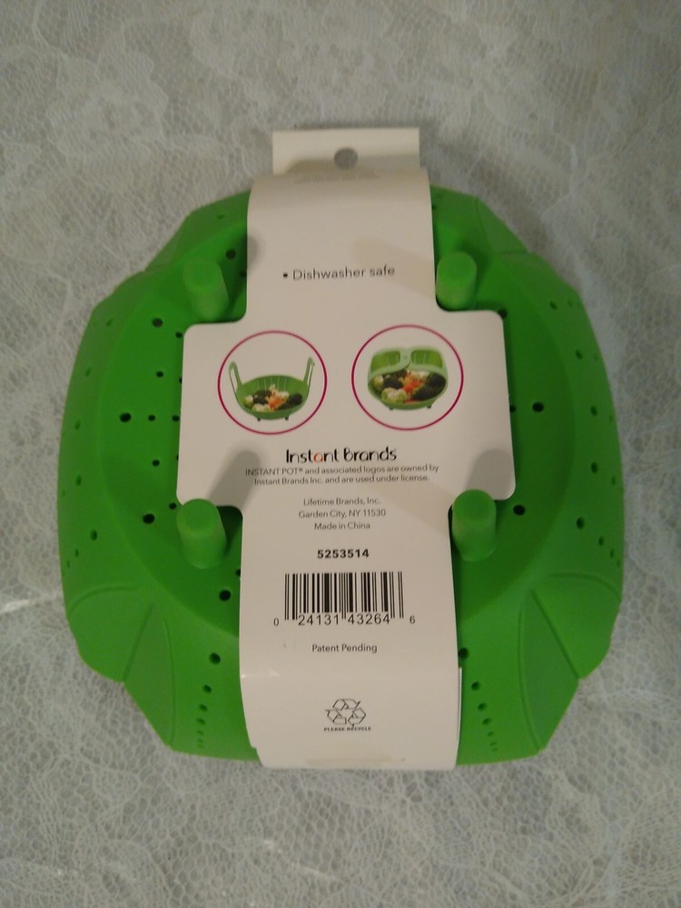 NEW Instant Pot Silicone Steamer Basket, Compatible with 6-Quart & 8-Quart