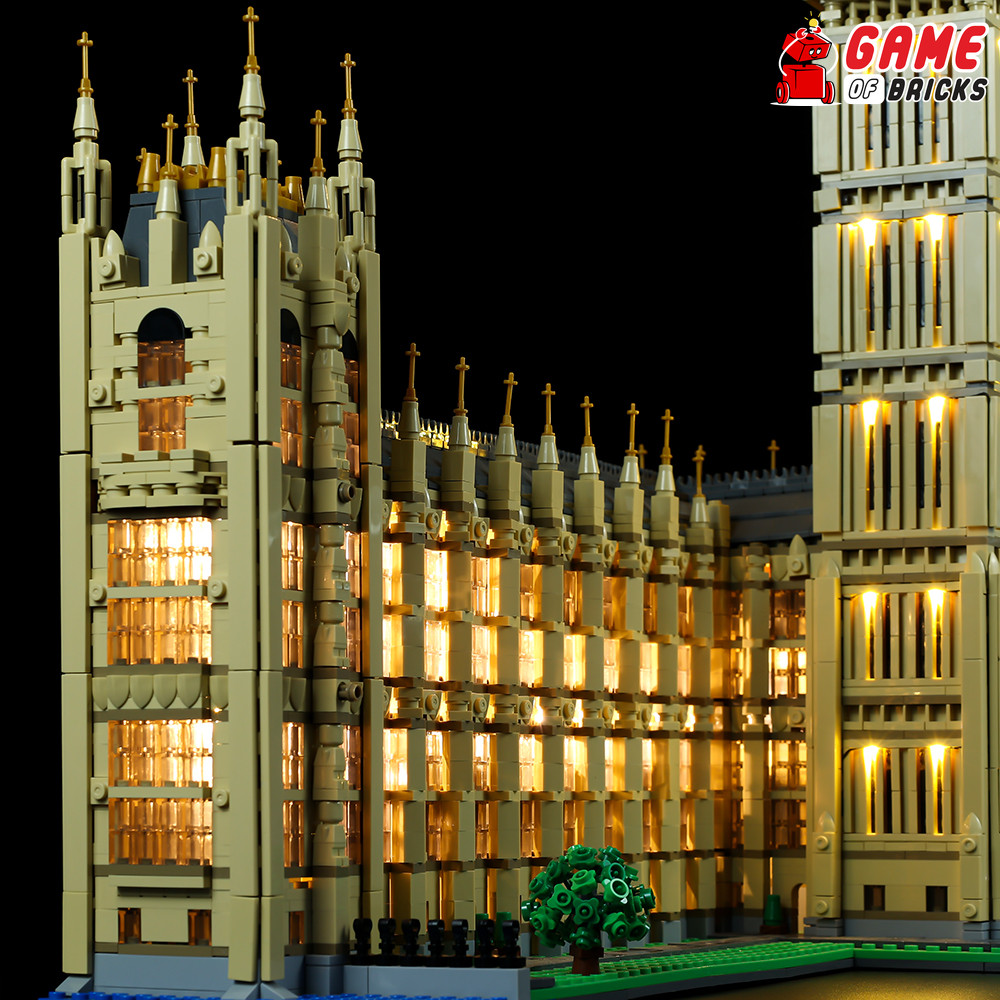 LED Light Kit for Big Ben - Compatible with LEGO® 10253 Set (Remote Version)