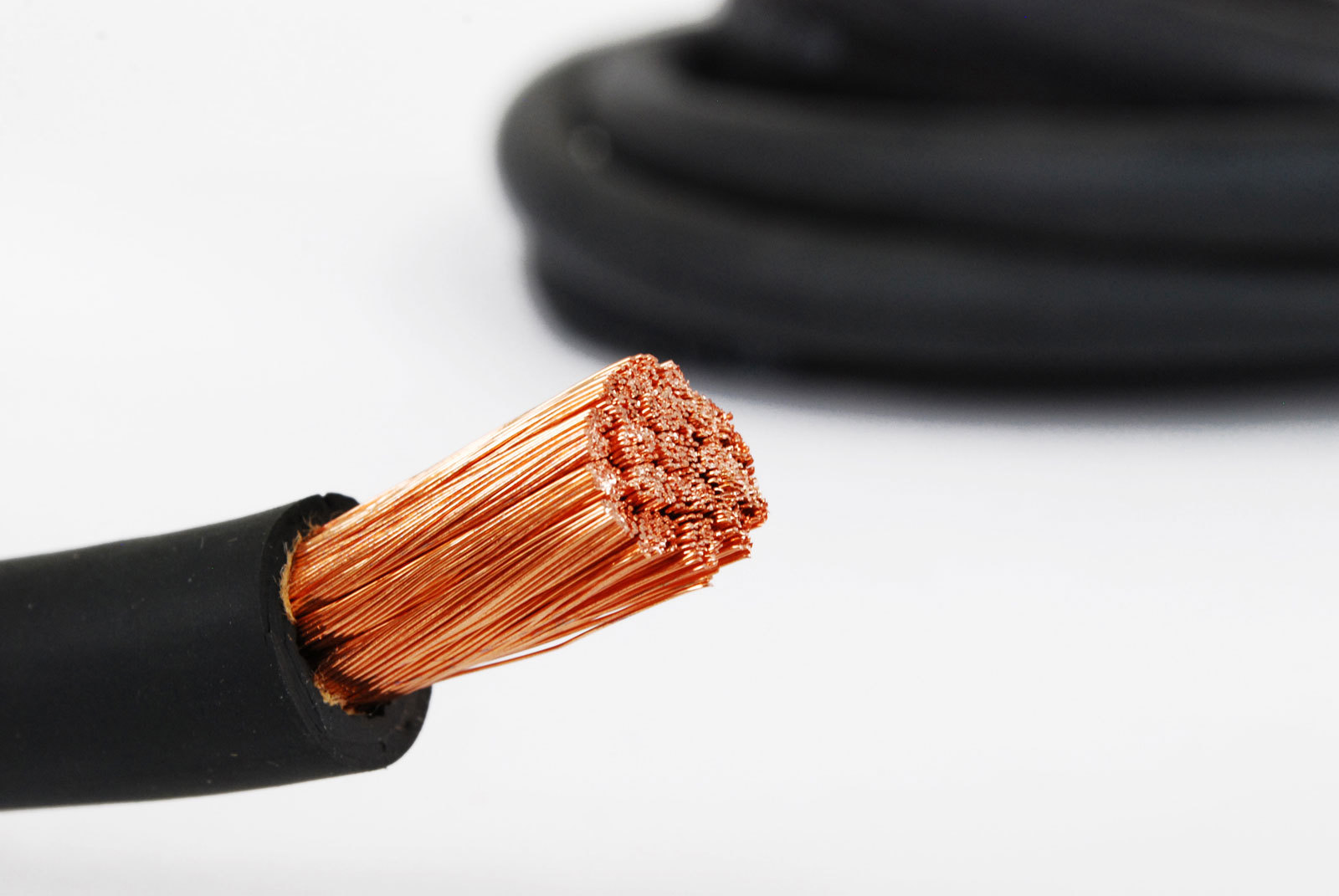 WELDING CABLE 2/0 AWG BLACK Per-Foot CAR BATTERY USA NEW Gauge Copper Solar