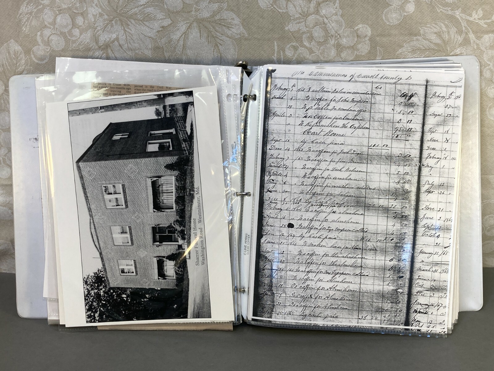 Civil War Binder on the Battle of Westminster June 29th 1863