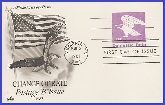 USA3 #UX88 U/A ARTCRAFT FDC   Eagle
