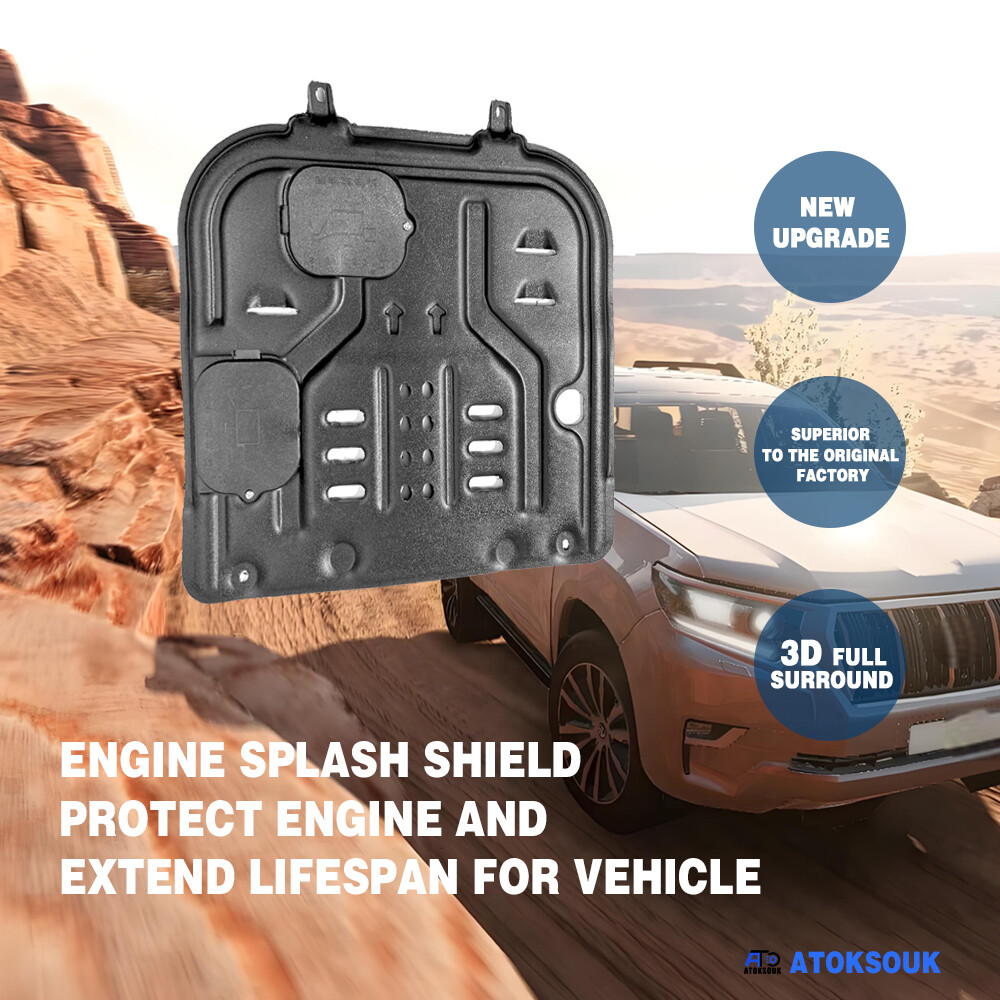 Thick Engine Splash Shield For Hyundai Elantra 2021-2024 Front Engine Guard Hard