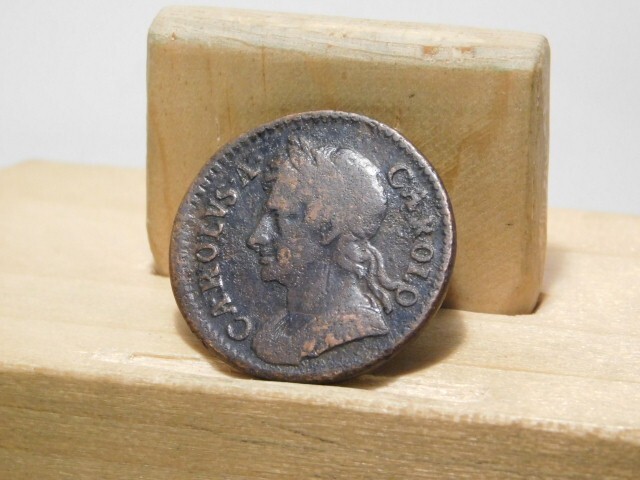1673 Great Britain Charles II farthing
