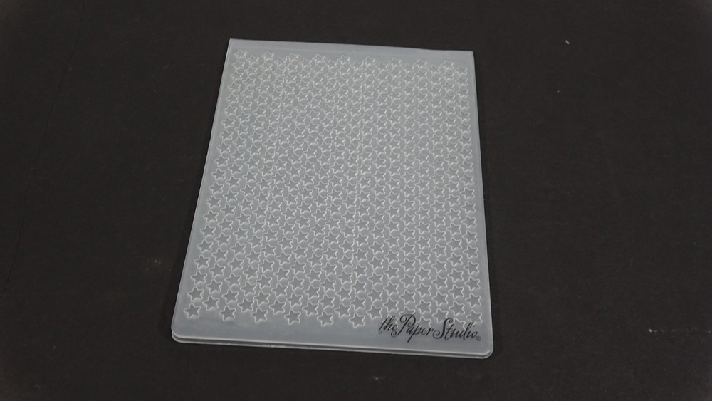 The Paper Studio Embossing Folder Tiny Stars 488551