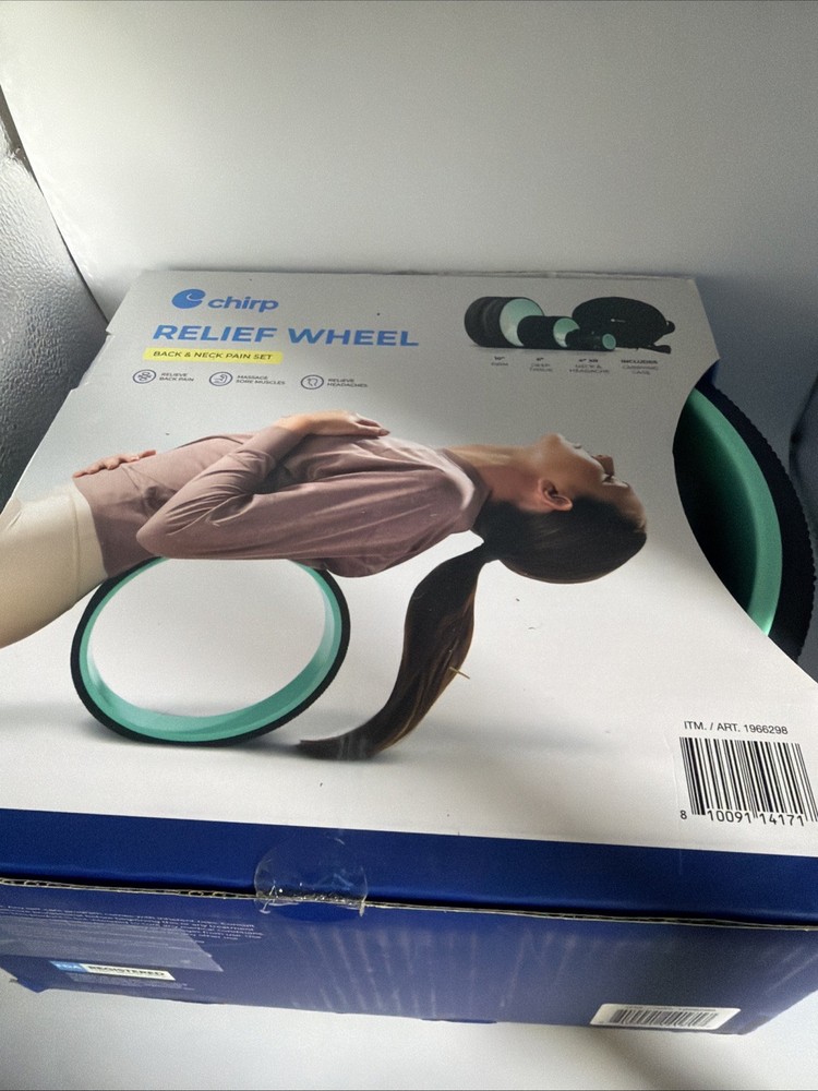 Chirp Relief Wheel Foam Rollers Back. Read