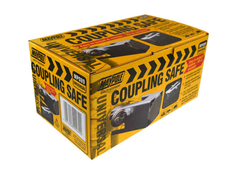 NEW TRAILER & CARAVAN SECURITY ANTI-THEFT COUPLING HITCH SAFE LOCK MAYPOLE 089✅