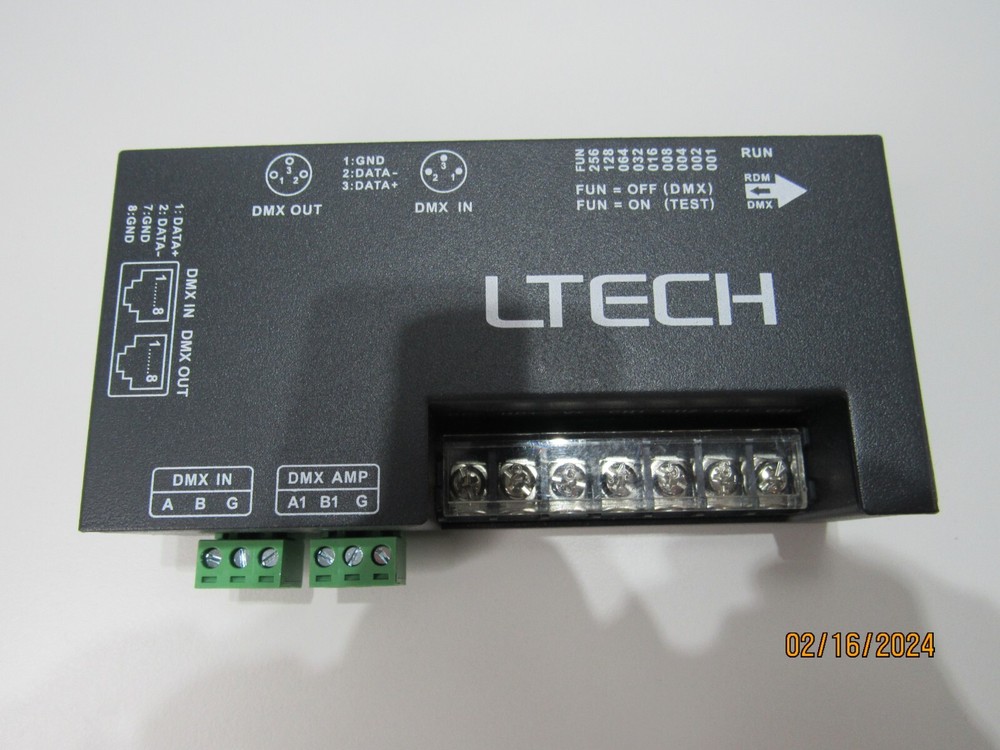 LTECH LT-840-6A  DMX 512 Decoder