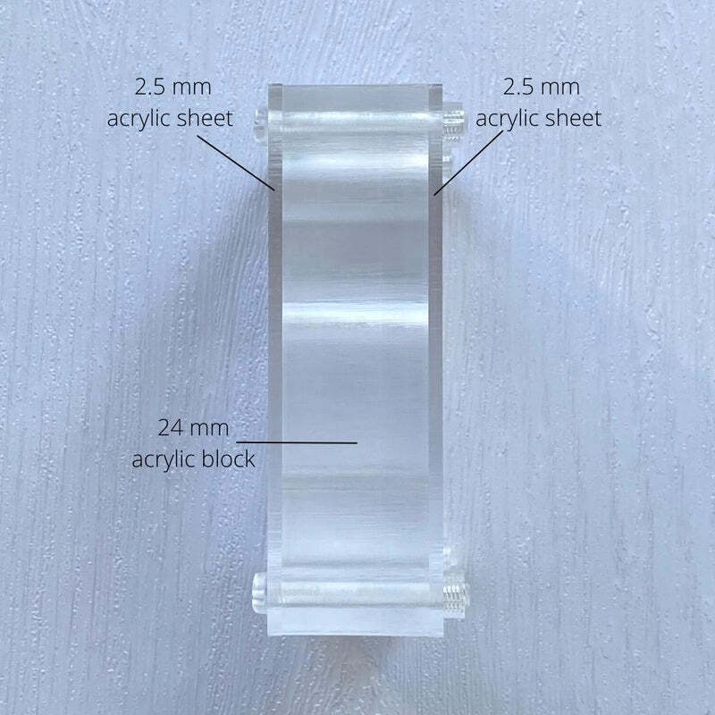 BE@RBRICK 100% Acrylic Display Case 1 slot