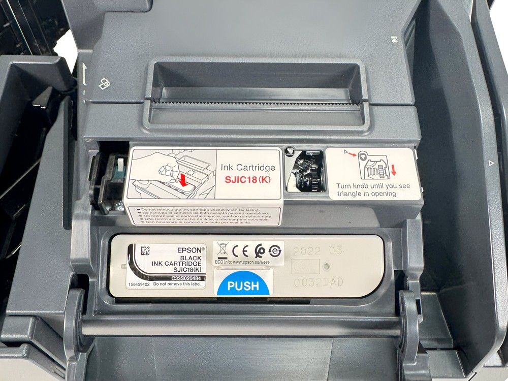 Epson TM-S9000MJ Multifunction Teller Device Check Scanner Receipt Printer USB