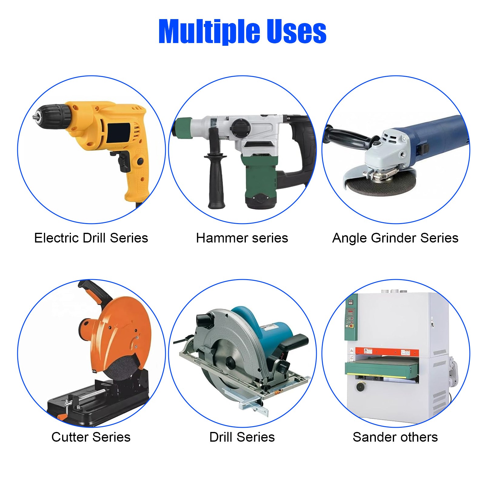 120x12 Sizes Universal Carbon Brushes Graphite Motor Brush for Drill Grinder Saw