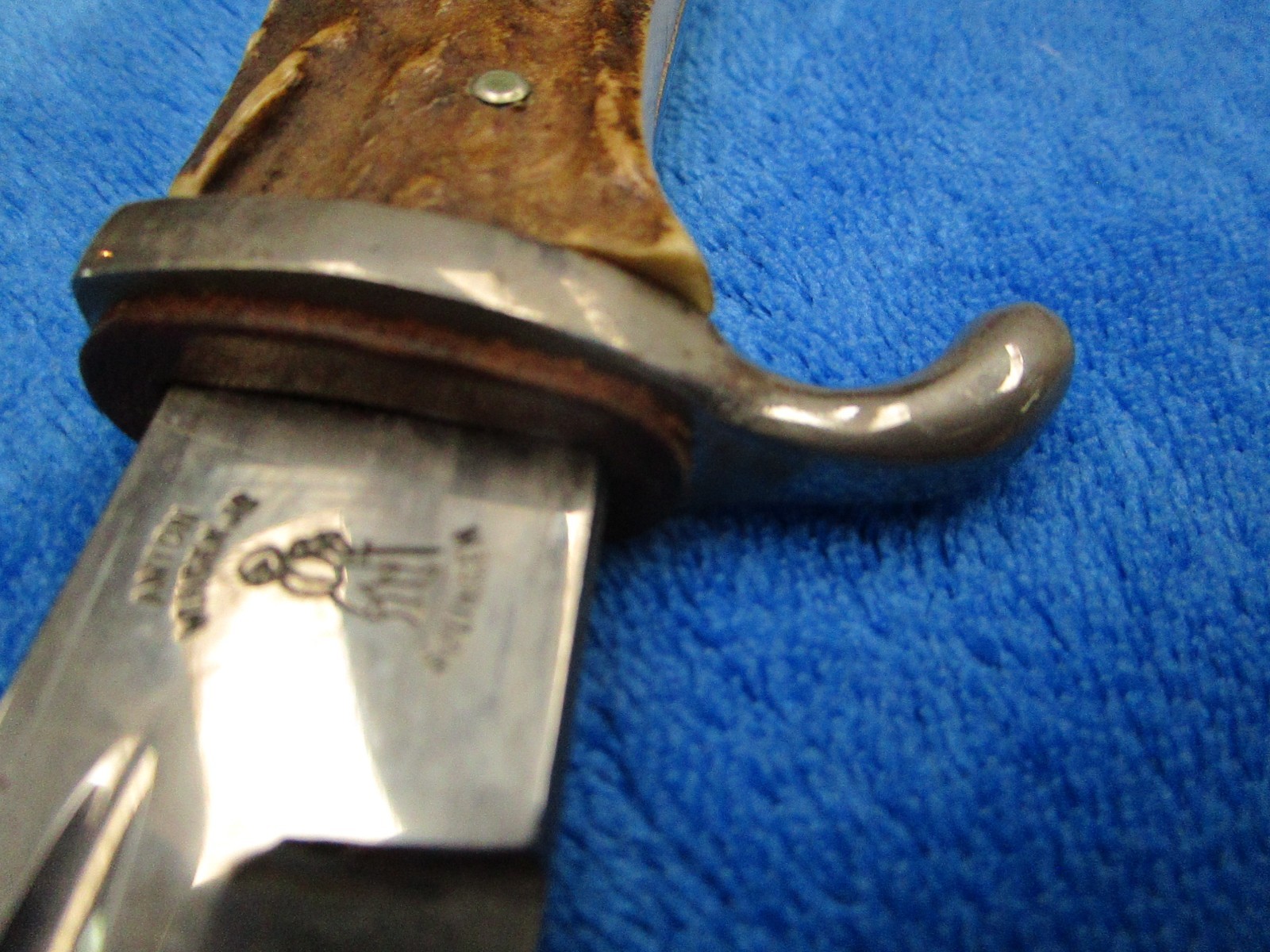 ORIGINAL WW2 GERMAN NCO DRESS BAYONET AND SCABBARD MAKER A.WINGEN SOLINGEN