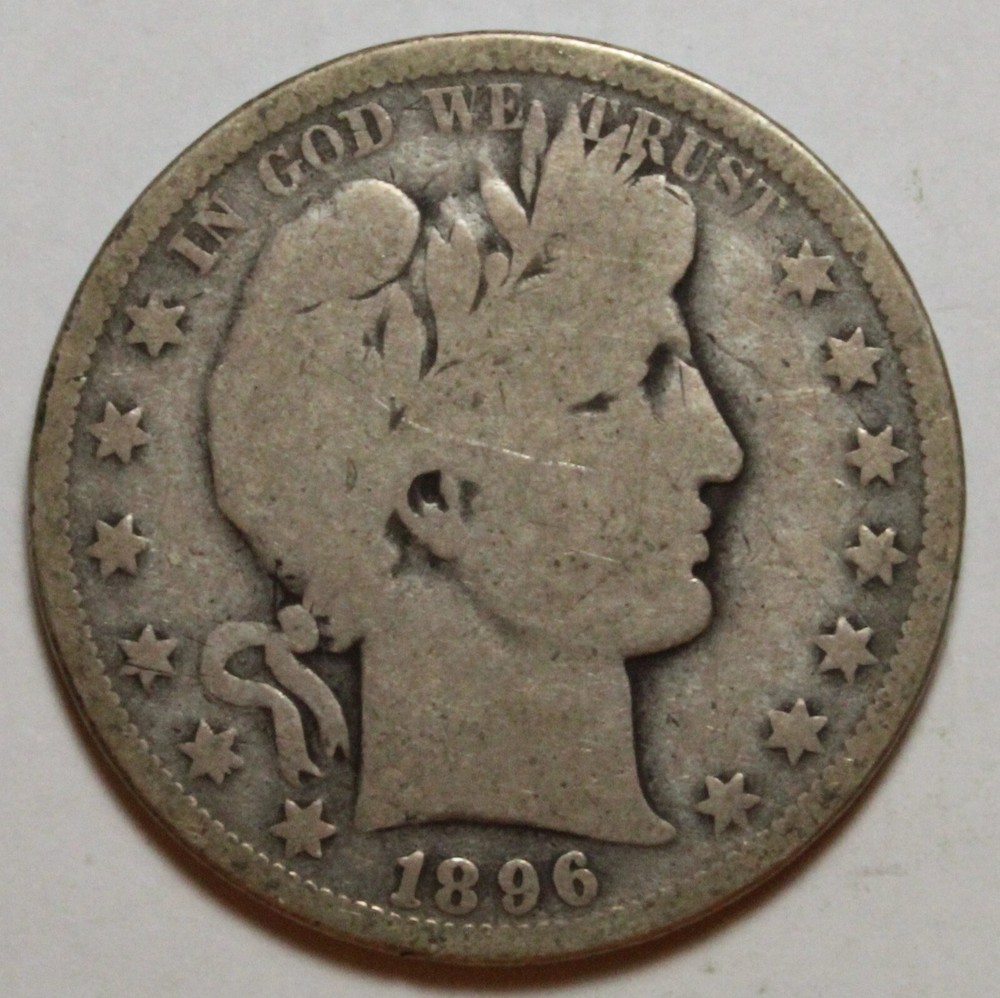 1896 O Barber Half Dollar DU125