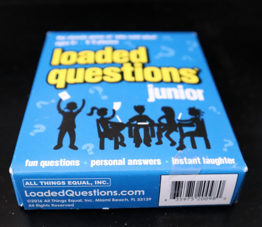 All Things Equal Inc. Loaded Questions Junior Card Game
