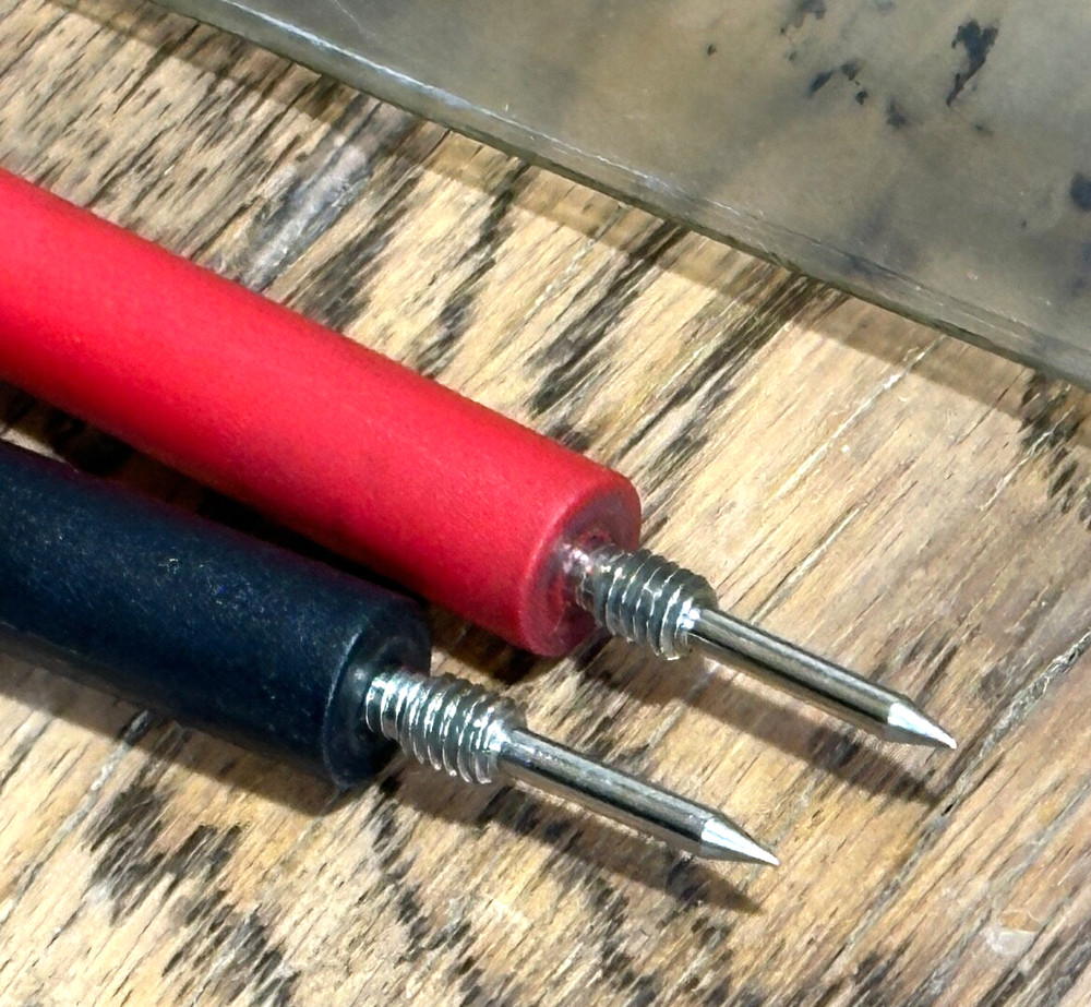 Blue Point Tools Extra LONG 8" Test Lead Multimeter Electrical Probe Set