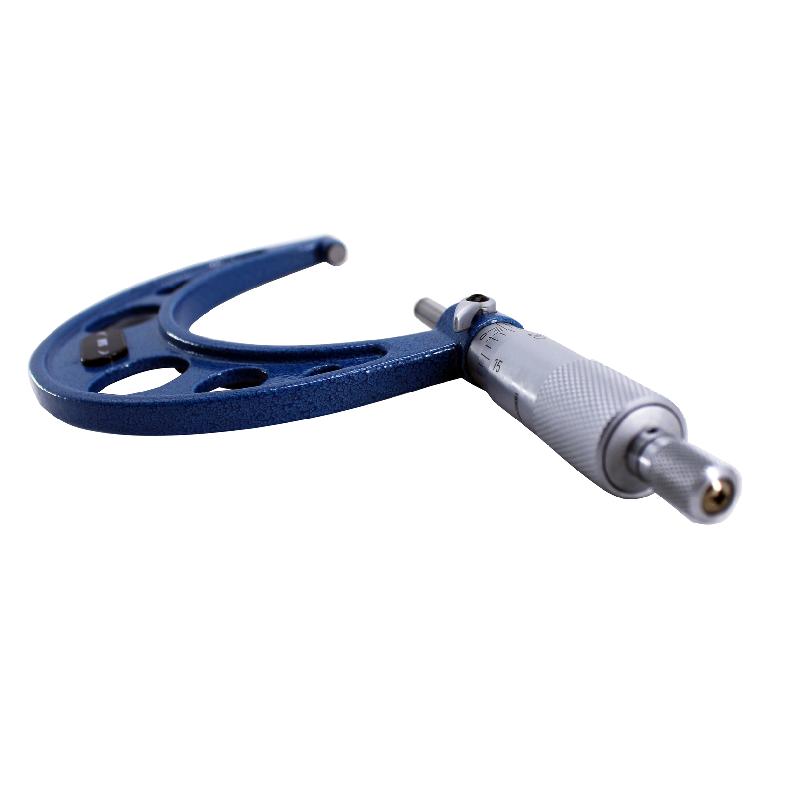 HFS(R) 3-4"x0.0001" Solid Metal Frame Outside Micrometer(Plastic Case)