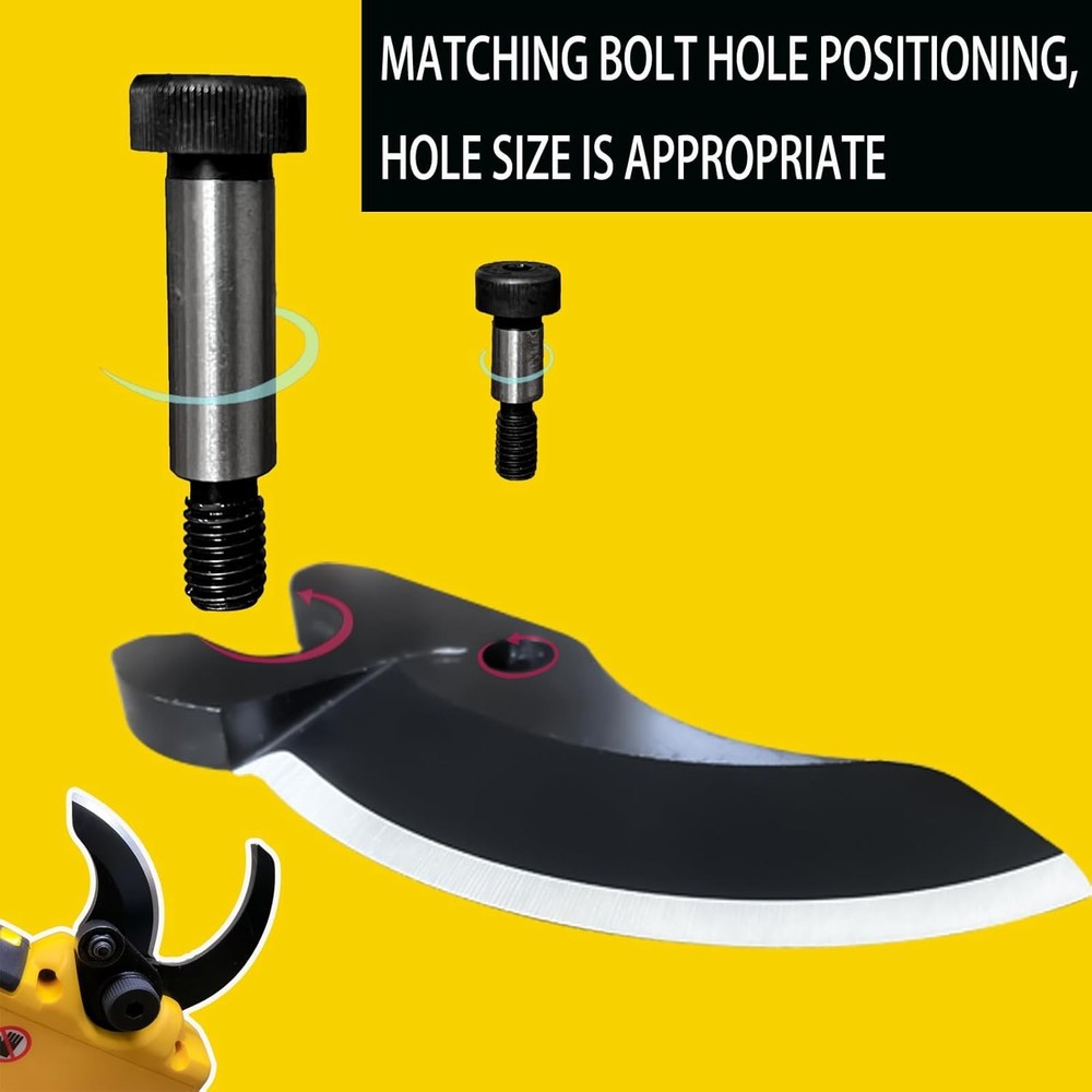 2PCS Replacement Pruner Blades For Dewalt 20V MAX Cordless DCPR320B DCPR320D1