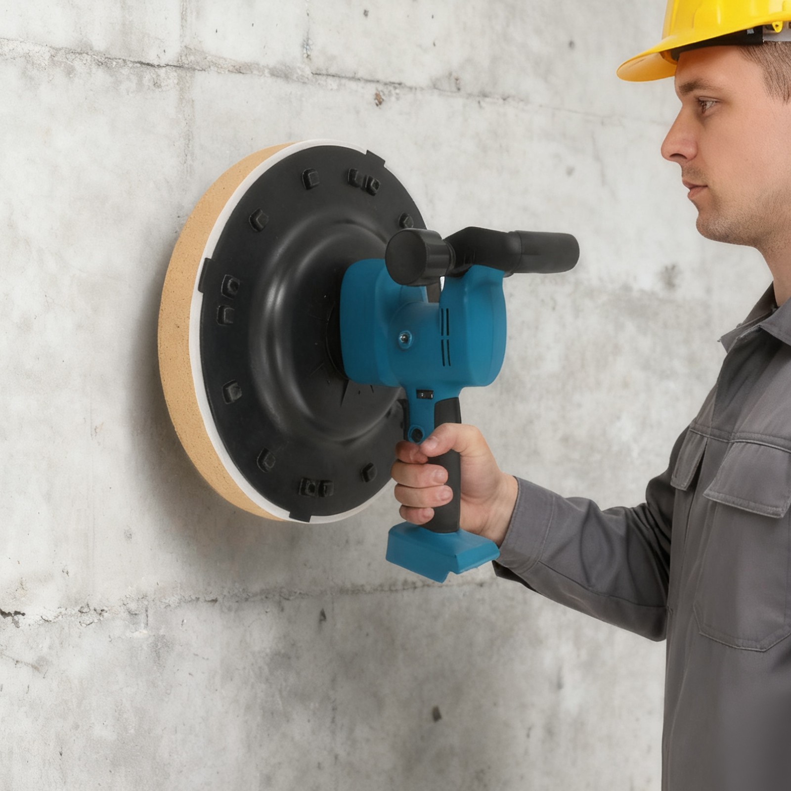 Electric Trowel Handheld Wall Smoothing Machine with Mixing Head 13.23 lbs SALE