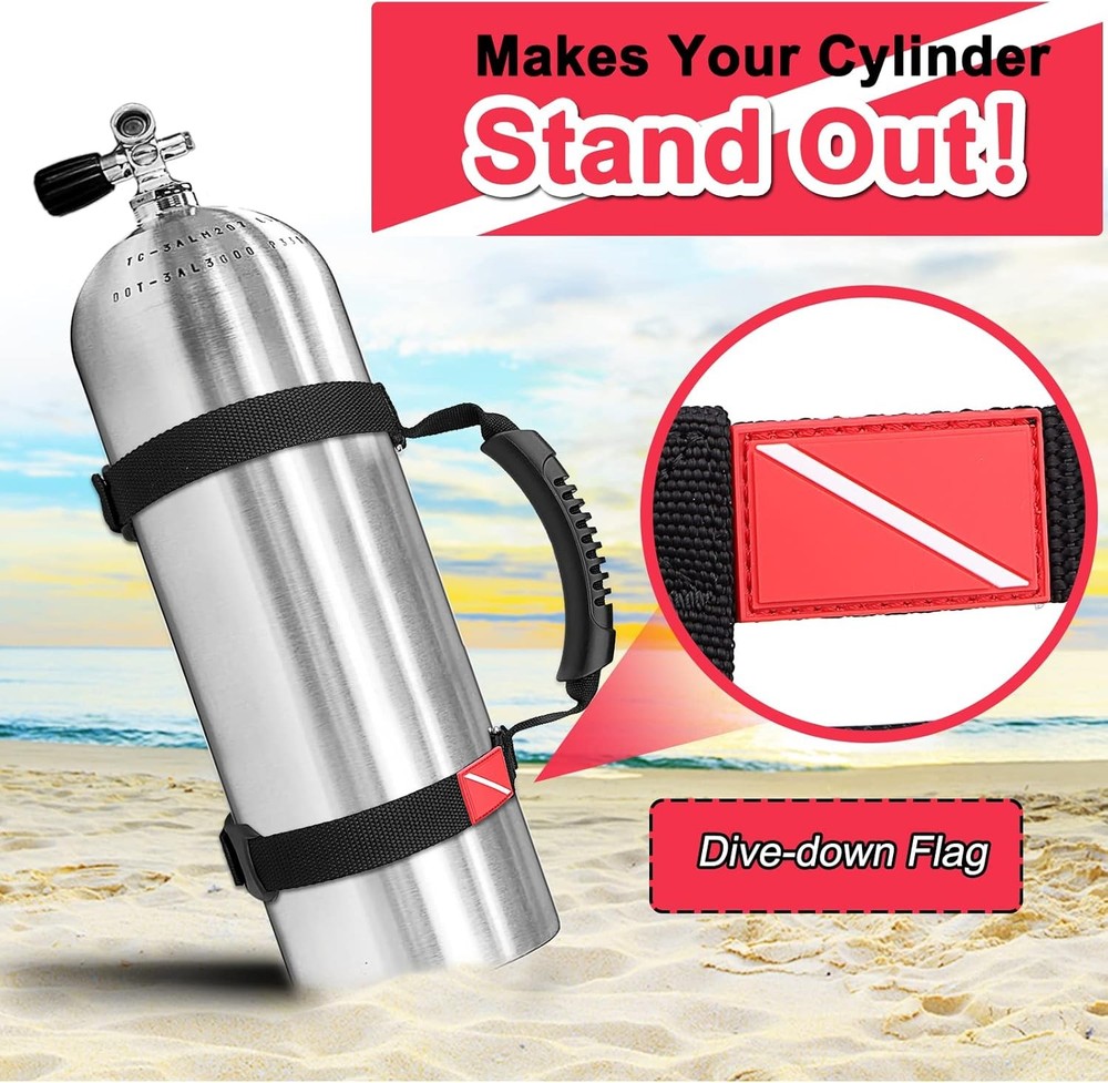 Scuba Tank Carrier Strap with Handle