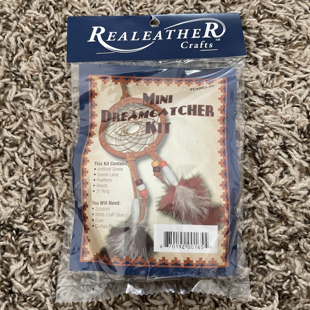 Leathercraft Kit Mini Dreamcatcher 3"