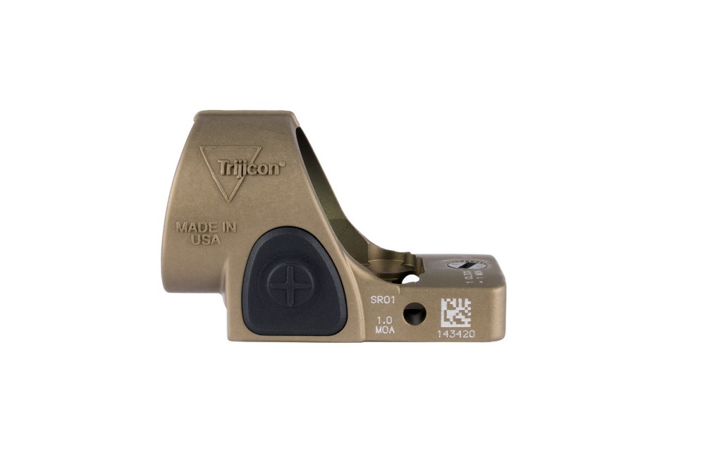 Trijicon SRO Sight Adjustable LED 2.5 MOA Red Dot – Coyote Brown Anodized