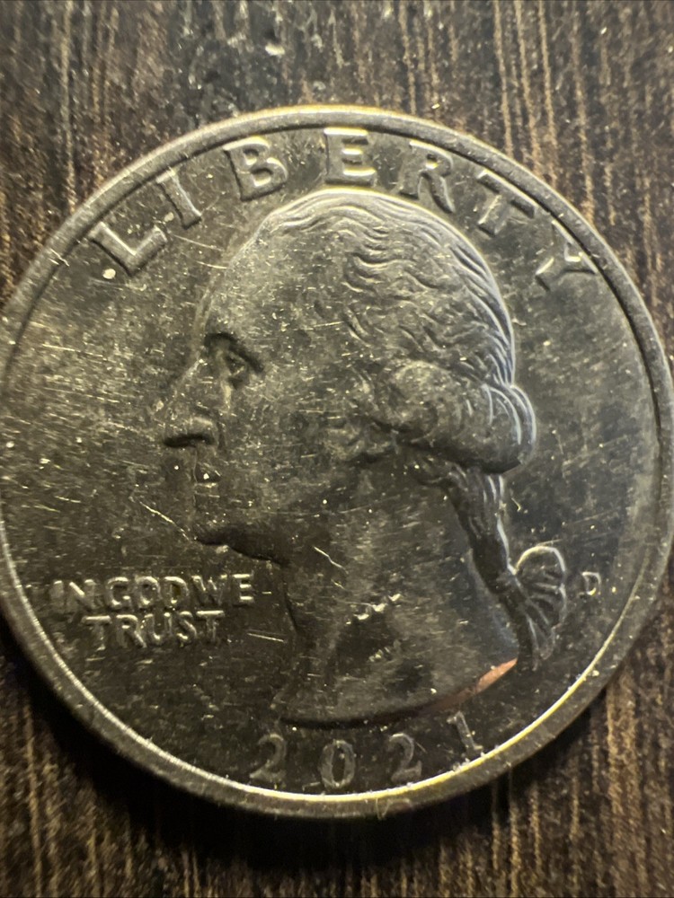 “25 cents USA mint error”