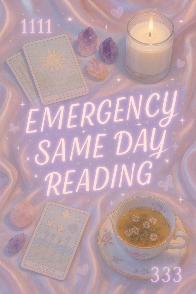 8Card Pull Tarot Reading Will Be Delivered Within 1Hour /24hr Same Day Delivery!