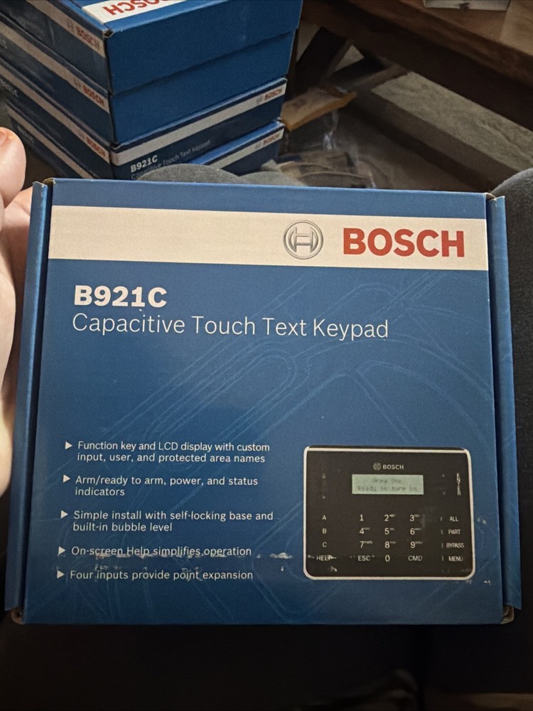 Bosch B921C Capacitive Touch Text Keypad