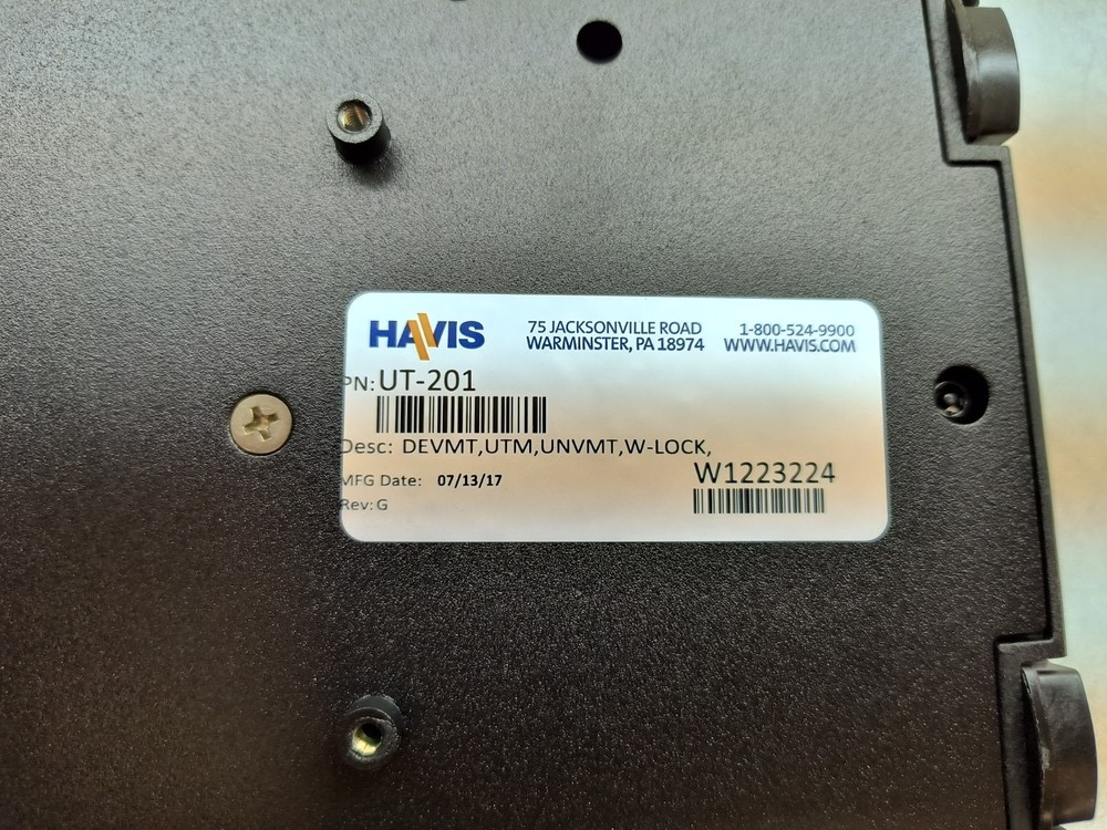 Havis UT-201 Universal Tablet Cradle