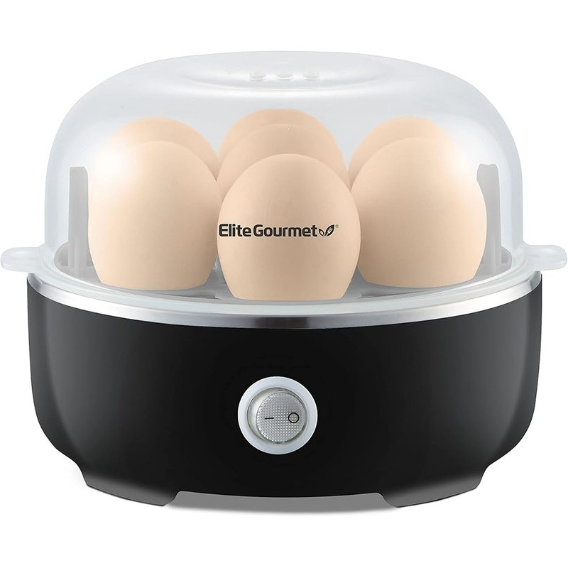 7 Egg Cookers Egg Boiler Steamer Timer Auto Shut Off Easy Use Compact Kitchen