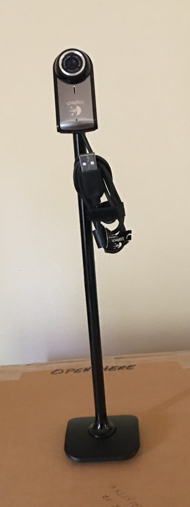 Logitech Web Cam with stick & USB Microphone  Used - Fully Working