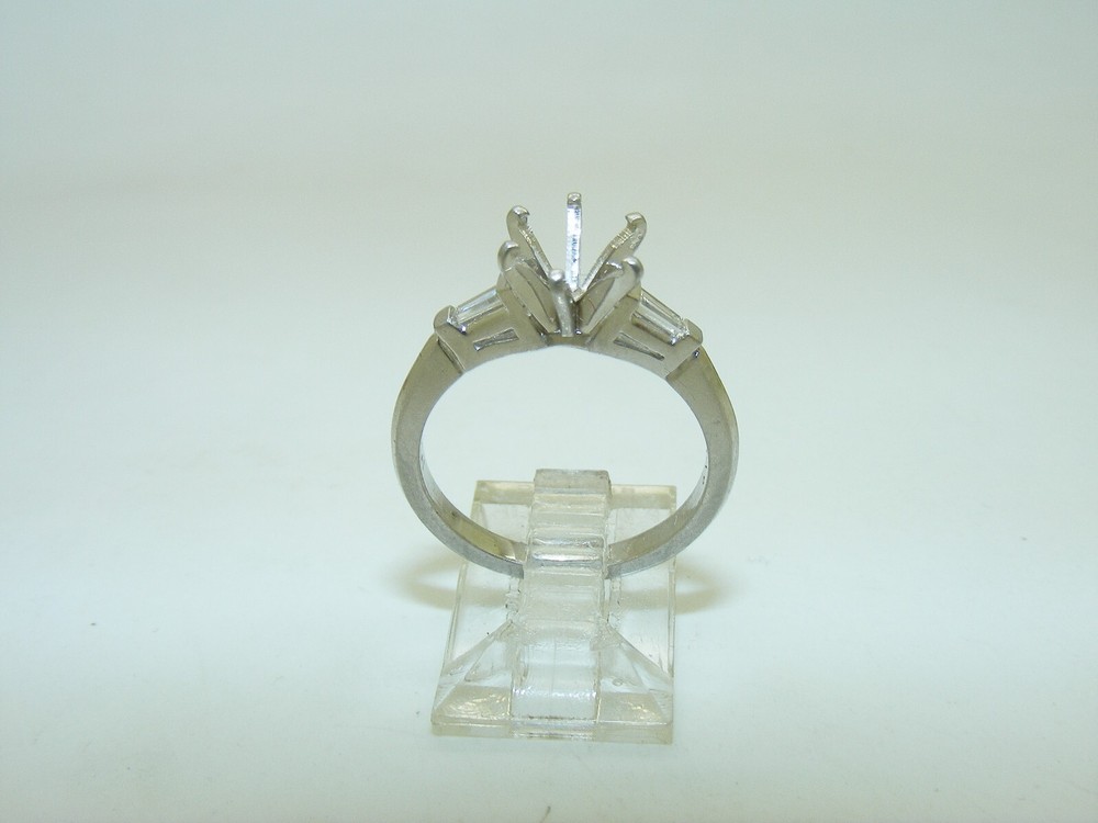 Platinum open setting Diamond Ring