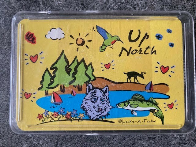UP NORTh Luke-A-Tuke Playing Cards - NEW