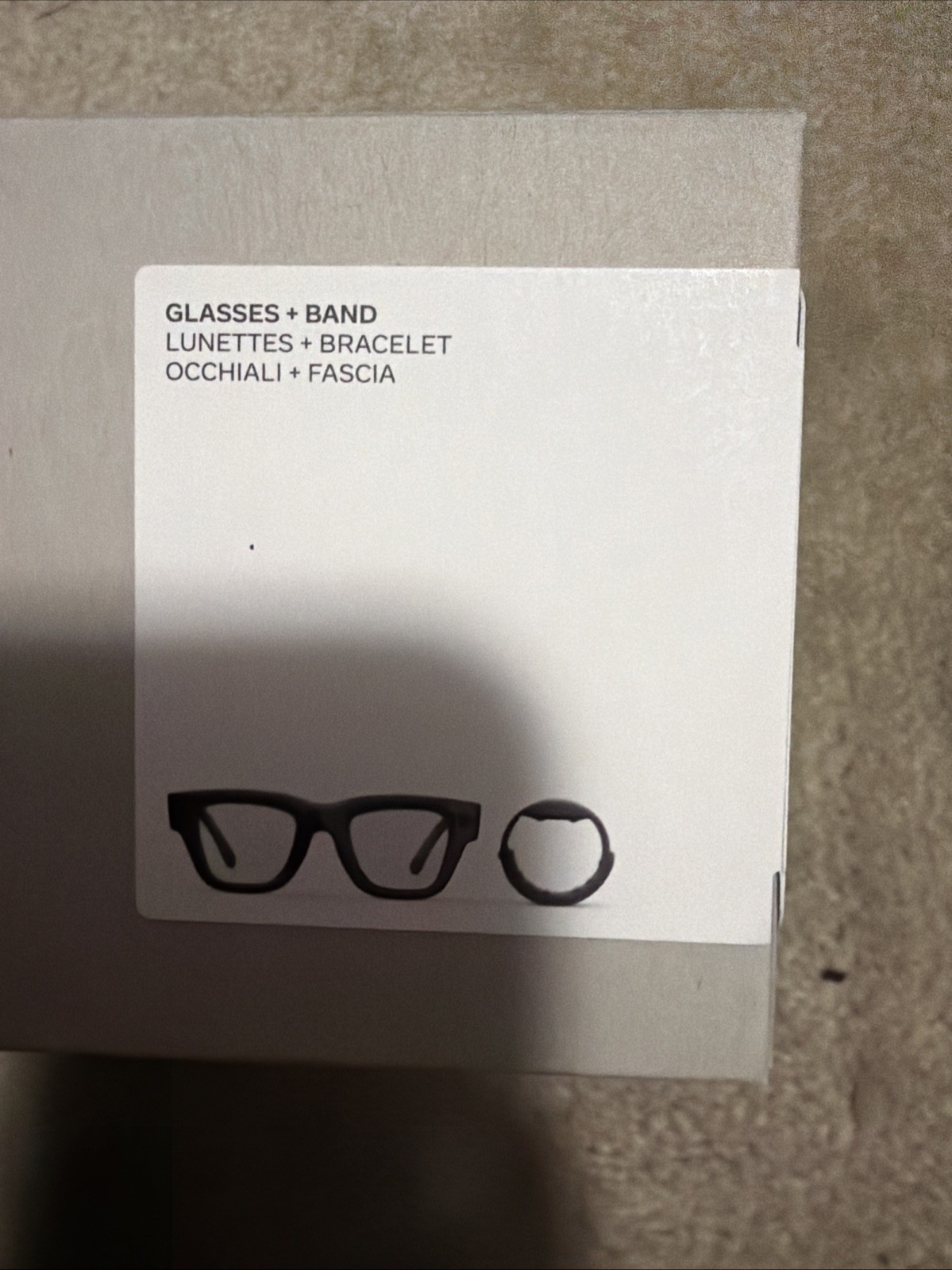 BRAND NEW Meta Ray Ban-Display w/ Neural Band SZ 3 Standard Black Frame In Hand