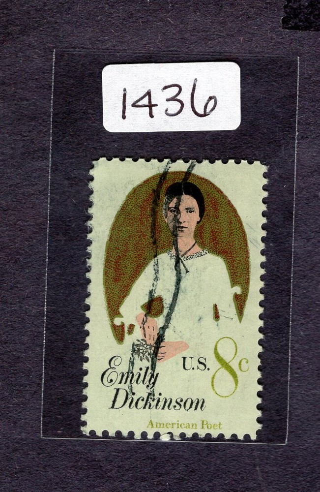 1971 Stamp #1436 E. Dickinson Used