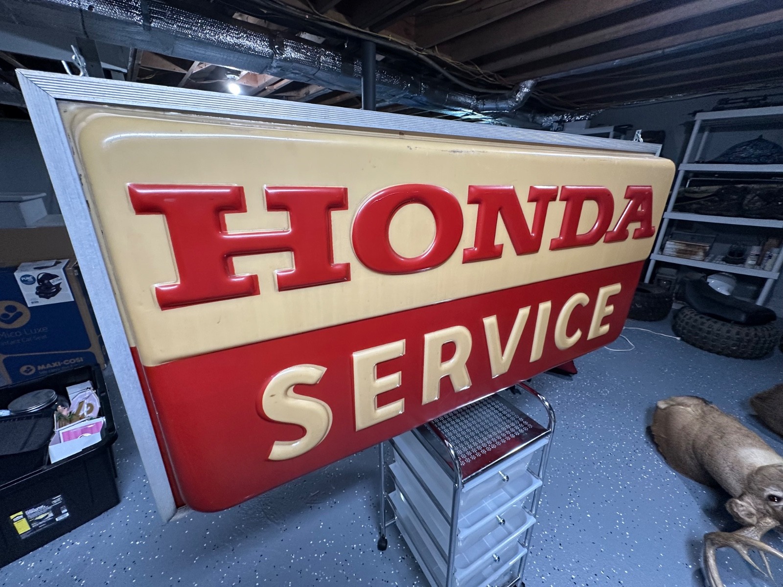 ORIGINAL DEALER HONDA SERVICE SIGN
