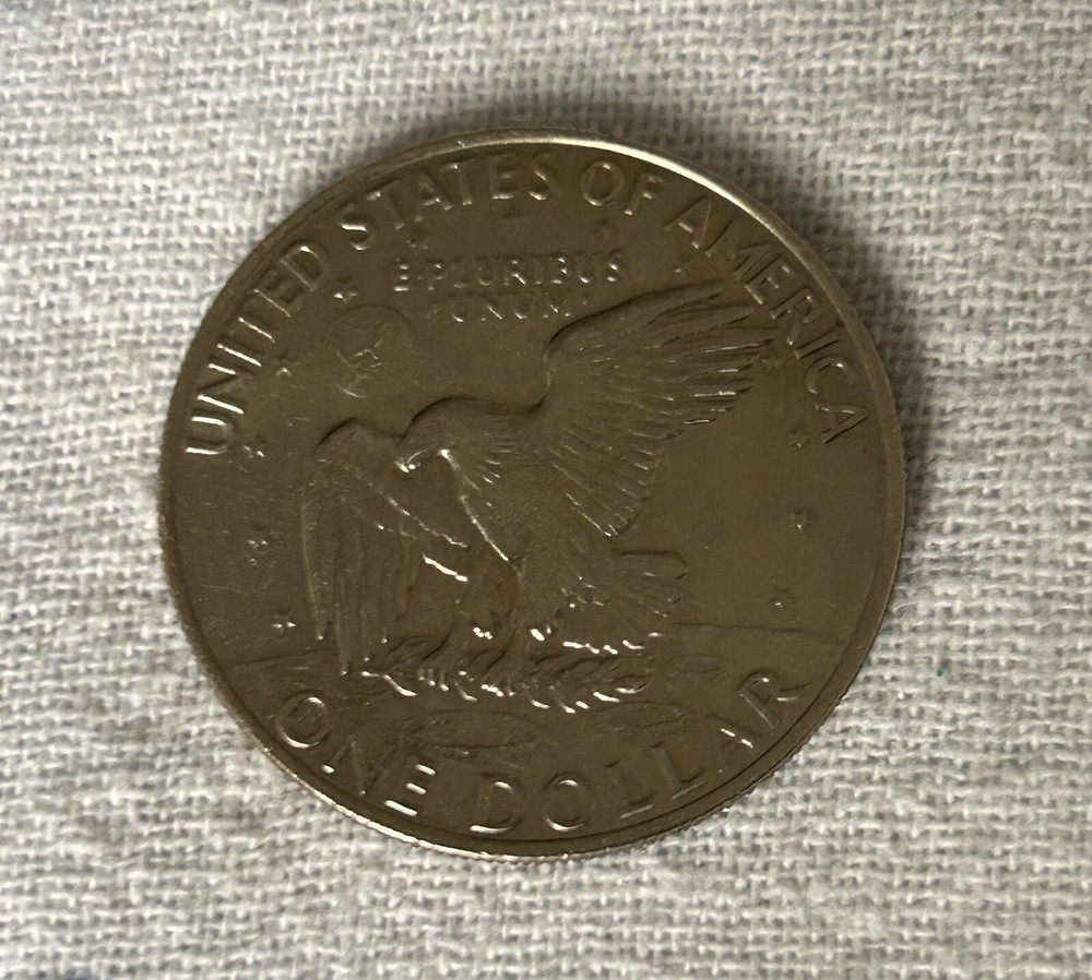 Eisenhower Silver Dollar 1972 Coin