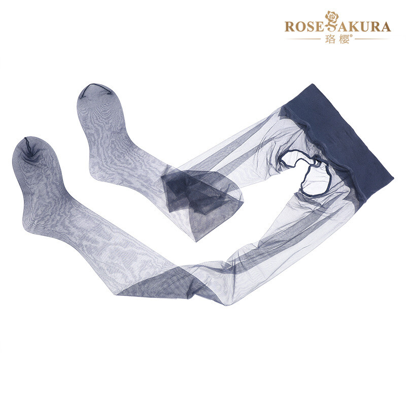 Rose Sakura SEAMLESS Pantyhose Ultra Sheer Glossy Stockings Open Crotch 7301